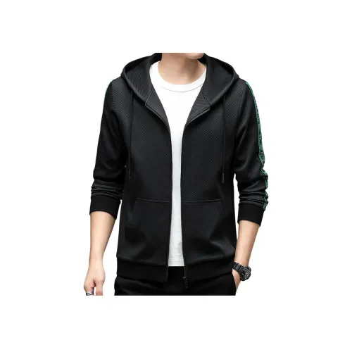 TAIZILONG Черные Мужские Свитшоты