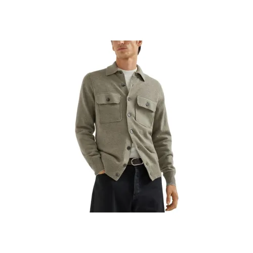 BRUNELLO CUCINELLI Кашемировый свитер мужской