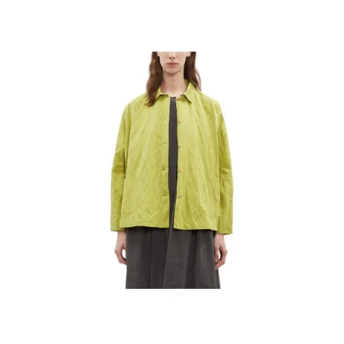 LA GARCONNE SS24 Куртки Пальто Женские Pistachios Зеленый