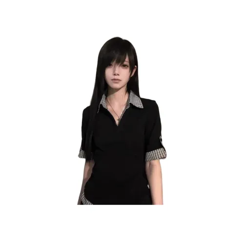 MUCCHIC Премиум черные женские футболки