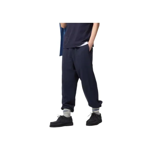 UNIQLO Темно-синие мужские повседневные штаны