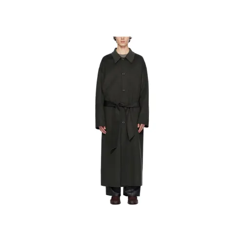 NANUSHKA Антрацитовый Мужской Пальто