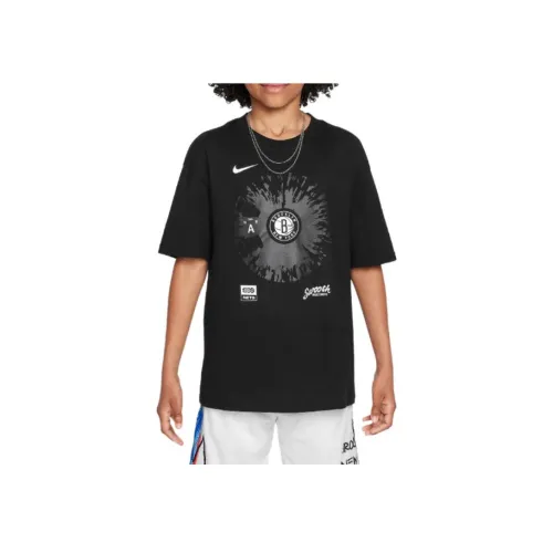 Nike x NBA Brooklyn Nets Max90 T-Shirt Черный Подростки