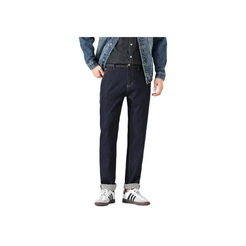 ZENGZHI Джинсы Облегающий крой Прямой крой Унисекс