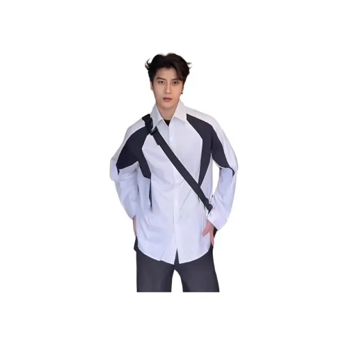 City Hipster Синий Унисекс Рубашки