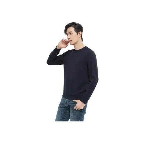 Ancient Shark Темно-синий Синий 04016070 Мужские Свитшоты