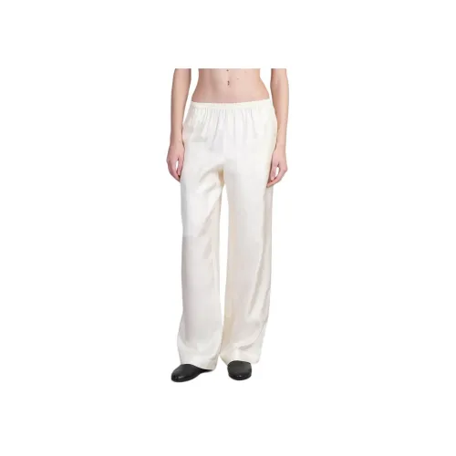 Loulou De Saison Повседневные брюки Женские Бежевые