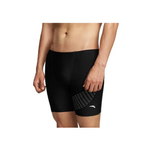 ANTA Плавательные шорты Мужские 1 упаковка Черный Серый