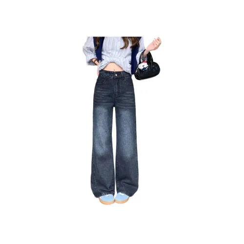 Concubine Zhu Джинсы Женские Синий Серый