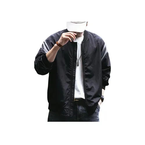 GELANLU Куртки Пальто Унисекс Черный