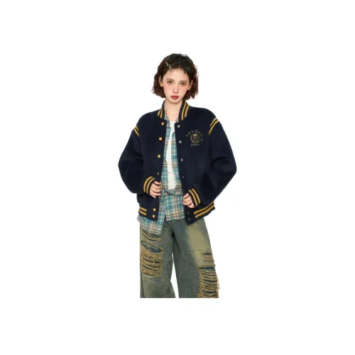 EVPGB Темно-синие женские куртки