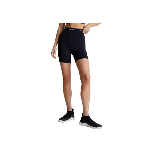 Calvin Klein Черные Женские Спортивные Шорты