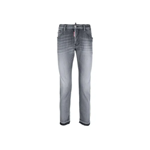 DSQUARED 2 Мужские черные джинсы