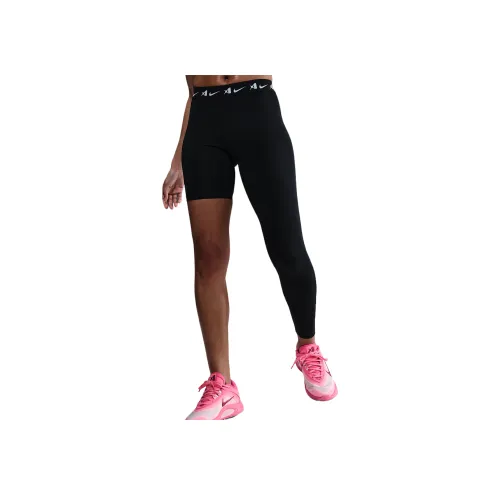 Nike Dri Fit Спортивные брюки Женские Черные