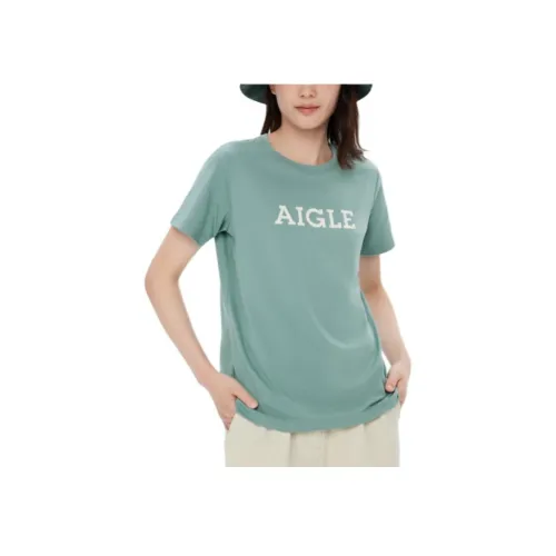 AIGLE T Рубашка Женская Dance Blue