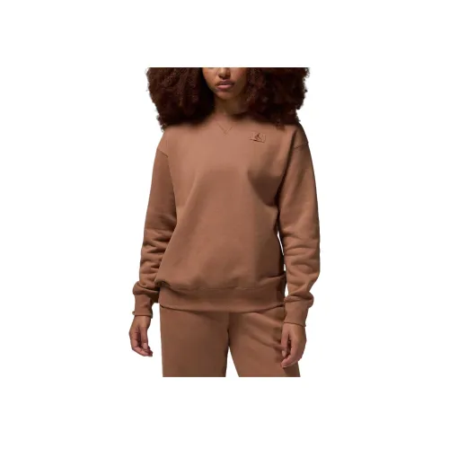 Jordan Flight Fleece Толстовка Женская Коричневая