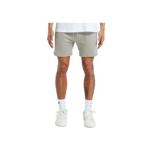 GYMSHARK Crest Шорты Повседневные шорты Мужские Lime Gray