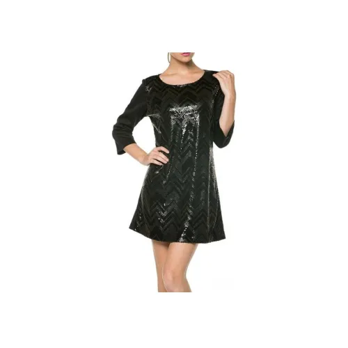 Essentiel Antwerp Black Женские Длинные Рукава Платья