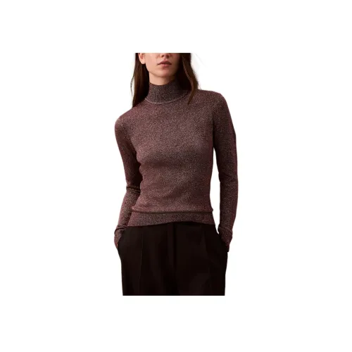 CALVIN KLEIN Свитер Женские Шоколад