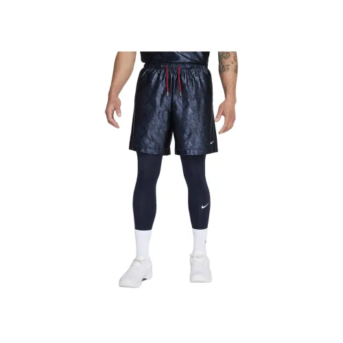 Nike Dri Fit Стандарт Issue Коби Спортивные шорты Мужской Obsidian Black