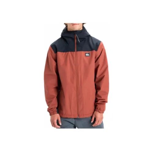 Quiksilver Кирпично-красный Мужские Куртки
