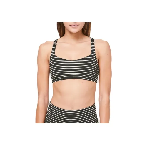 lululemon Free To Be Спортивное белье Женское Черный Белый Полосы
