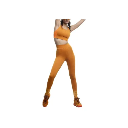 Adidas Ivy Park Апельсиновые Женские Спортивные майки без рукавов