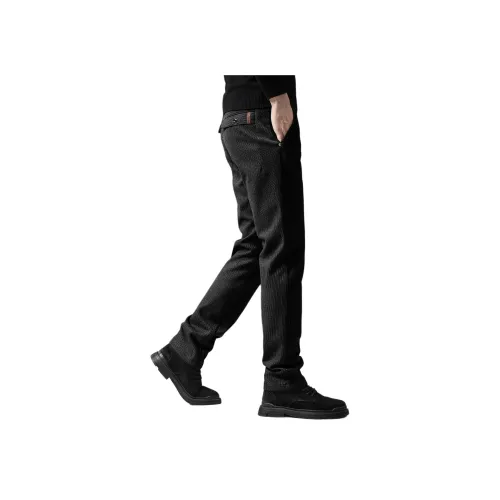 GUISE Весенние и Осенние Повседневные Брюки Облегающего Кроя Унисекс