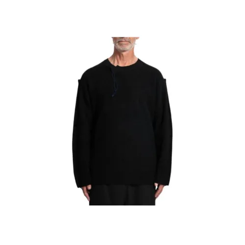 Yohji Yamamoto Черные Мужские Свитера