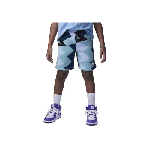 Jordan MJ Flight MVP Printed Шорты Kids Шорты Детский Циановый