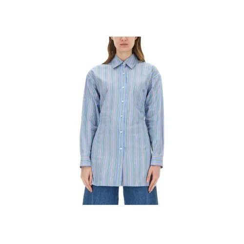 ETRO Синие Женские Рубашки