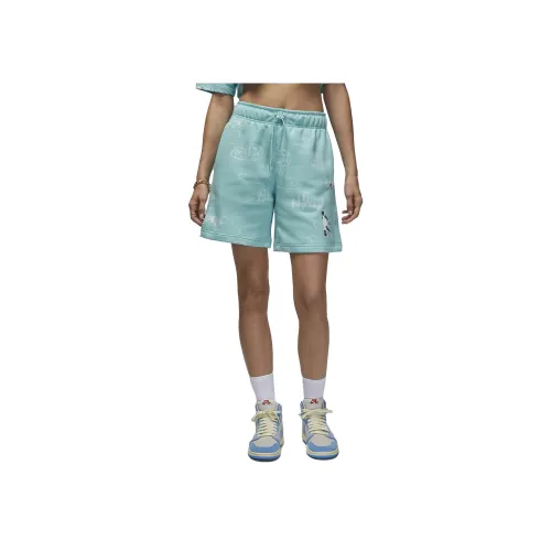 Jordan Sky Blue Женские Спортивные Шорты
