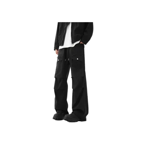 FUNST Мужские повседневные штаны черного цвета