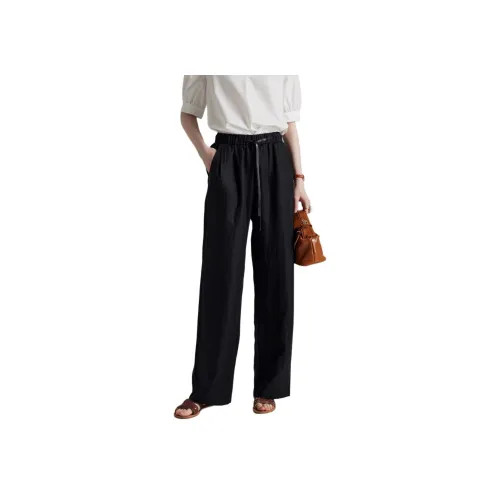 Fog SS24 Повседневные брюки Женские Черный