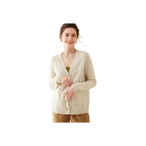 H YXIANG Кашемир Свитер Женские