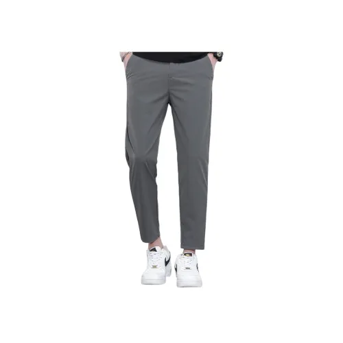 BALENO Темно-серые летние тонкие мужские повседневные штаны