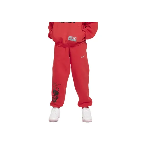 Nike Red Kids Спортивные брюки