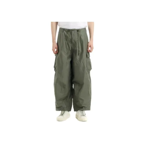 Needles Карго Брюки Мужские Оливковые