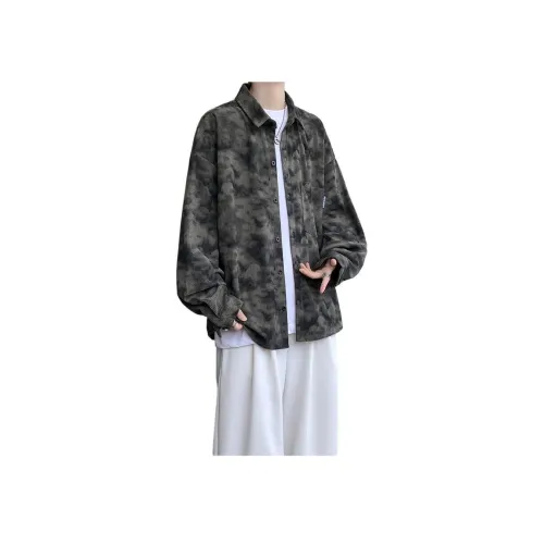 AOPAISHARK Длинный рукав рубашка унисекс