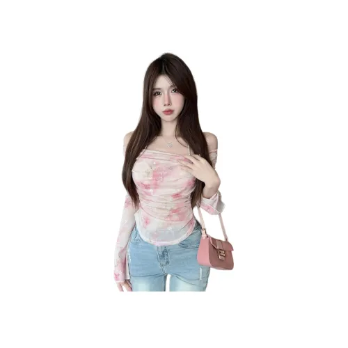 MORii Розовые Женские Футболки