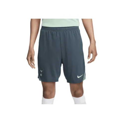 Nike Dri Fit Футбол Низ Мужской Выцветший Ель Двухбережный Цвет Эмаль Зеленый