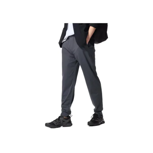 UNIQLO Вязаные спортивные брюки мужские темно-серый