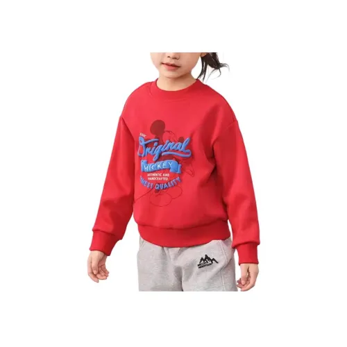 Disney Красный Kids Свитшоты
