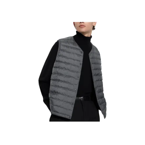 UNIQLO Топ без рукавов Мужской Морской синий