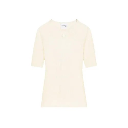 COURREGES Светло-янтарный Женский Свитер