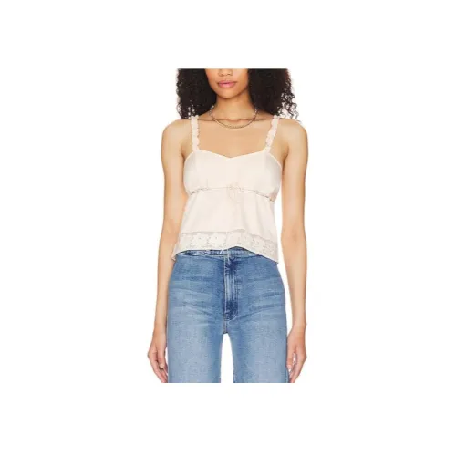 LOVESHACKFANCY Майка Женская Розовая