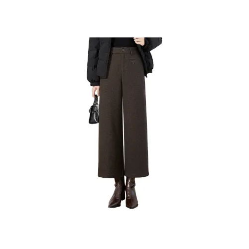 TOUCH Темный кофейный, женские, повседневные, брюки