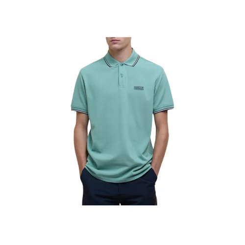 BARBOUR Granite Green Мужская Поло