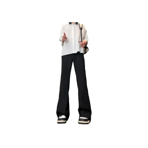 UNthemed Черные унисекс костюмные брюки