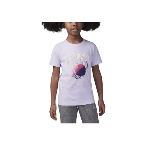 Джордан HOOP STYLE T-Shirt Детский Фиолетовый